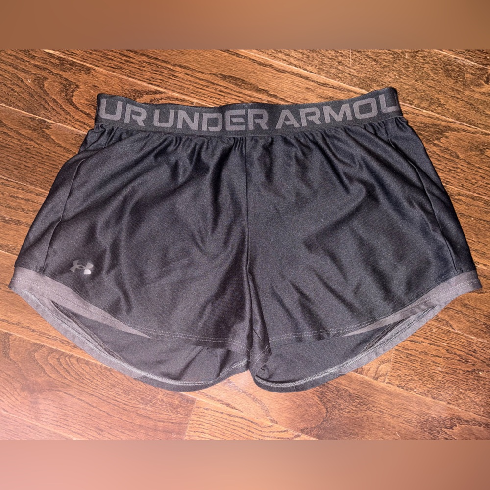 Under Armour Women's Charcoal Athletic Shorts